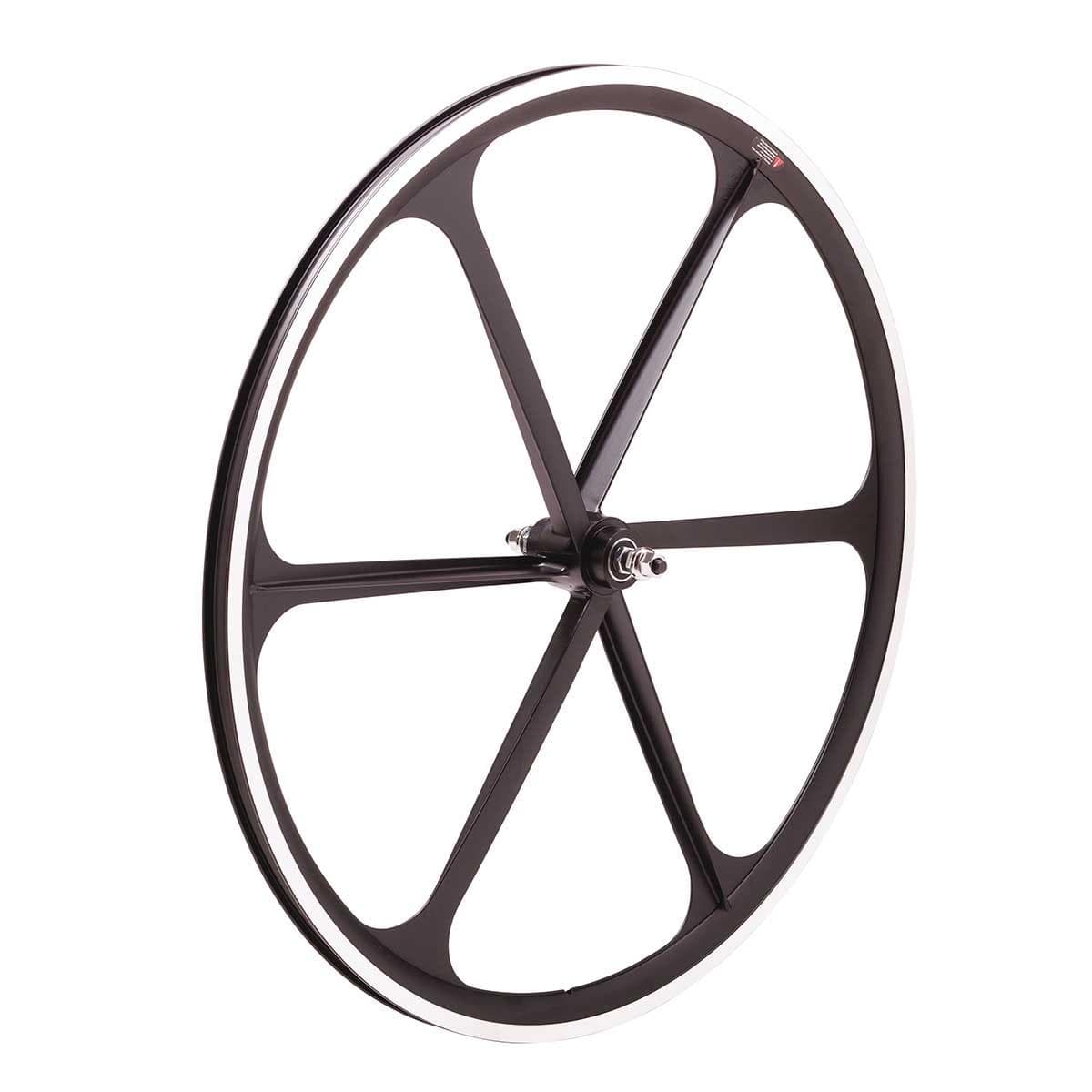 Ruote Fixed a 6 razze Nero Opaco