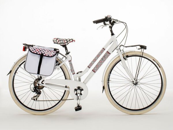 Via Veneto bici da donna VM605/A Glamour VV bianco gelato/dk