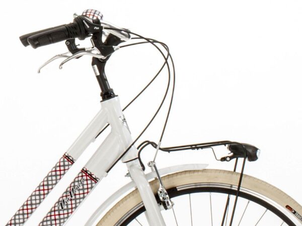 Via Veneto bici da donna VM605/A Glamour VV bianco gelato/dk