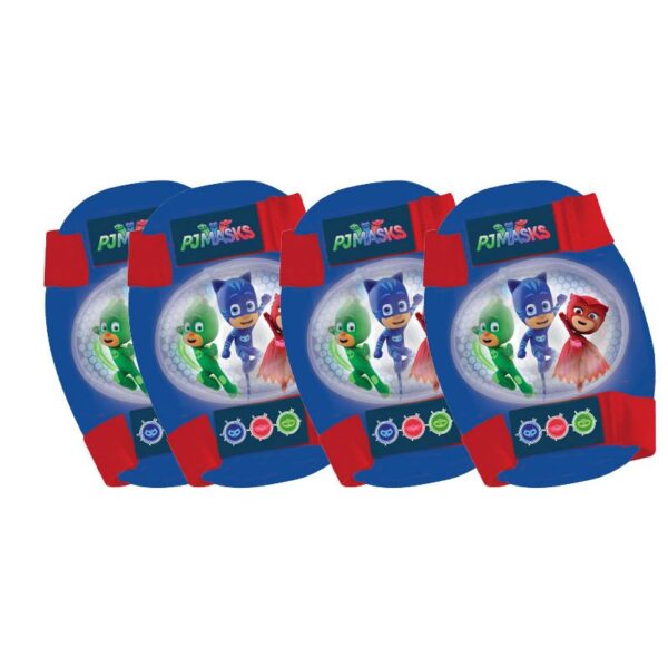 Kit protezione gomitiere e ginocchiere Pj Masks