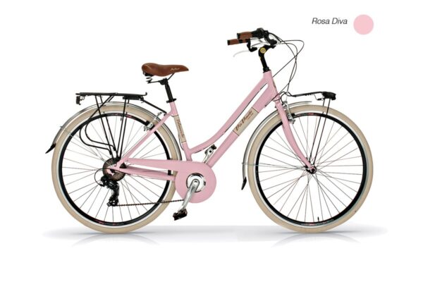 BICI VIA VENETO VV 605AL RD ELEGANCE 28" 6V. TEL.ALLOY LADY