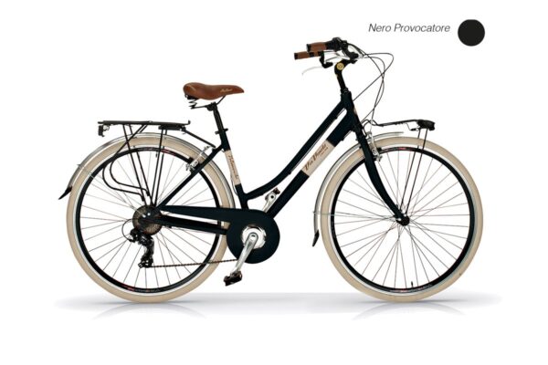 BICI VIA VENETO VV 605AL NP ELEGANCE 28" 6V. TEL.ALLOY LADY