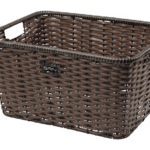 cesto BRN Vintage ecopelle rettangolare marrone è l'accessorio perfetto per chi desidera unire funzionalità e stile nella propria esperienza ciclistica.