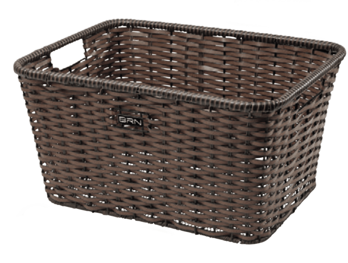 cesto BRN Vintage ecopelle rettangolare marrone è l'accessorio perfetto per chi desidera unire funzionalità e stile nella propria esperienza ciclistica.