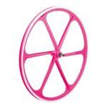 Ruote Fixed a 6 razze Fucsia Fluo