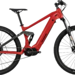 Bicicletta Merano rossa, caratterizzata da un design accattivante e componenti di alta qualità per prestazioni ottimali.