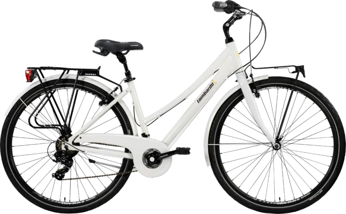 Lombardo Taranto Bicicletta city bike con telaio elegante e ruote da 28 pollici