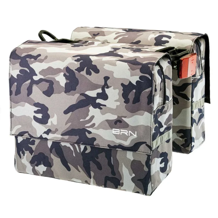 Borse BRN modello Trendy a bisaccia in cordura con capacità di 22 L e dimensioni 35 x 12 x 27 cm.