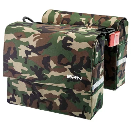 Borse BRN modello Trendy a bisaccia in cordura con capacità di 22 L e dimensioni 35 x 12 x 27 cm.