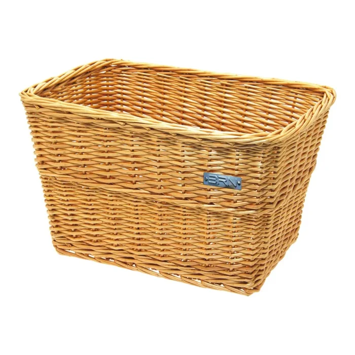 Cesto BRN Ginevra in vimini naturale con dimensioni 40 x 30 x 24 cm