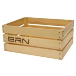Cesto BRN Versilia in legno rinforzato naturale