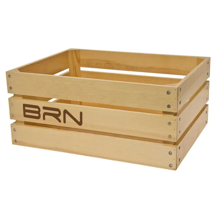Cesto BRN Versilia in legno rinforzato naturale