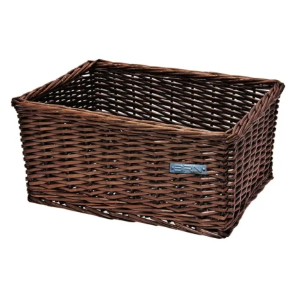 esto BRN Monella in vimini marrone. Le sue dimensioni sono 43 x 33 x 19 cm.