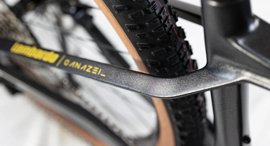 il particolare dietro della bicicletta