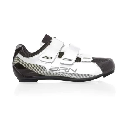 Scarpe BRN 3 Strappi Road sono realizzate con tessuto in maglia di Nylon traspirante con 3 strappi in velcro
