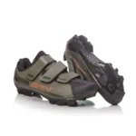 SCARPE BRN 3 STRAPPI MTB VERDI sono realizzate con tessuto in maglia di Nylon