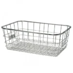 CESTO BRN METAL INOX ANTERIORE/POSTERIORE di design elegante e leggero, ideale per la spesa e l'organizzazione.