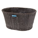 CESTO BRN VINTAGE ECOPELLE OVALE NERO